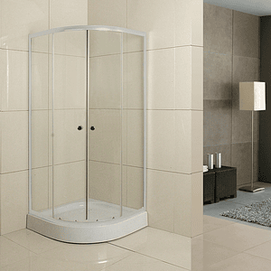 Cabina de Ducha shower Base Curva 80x80 cm