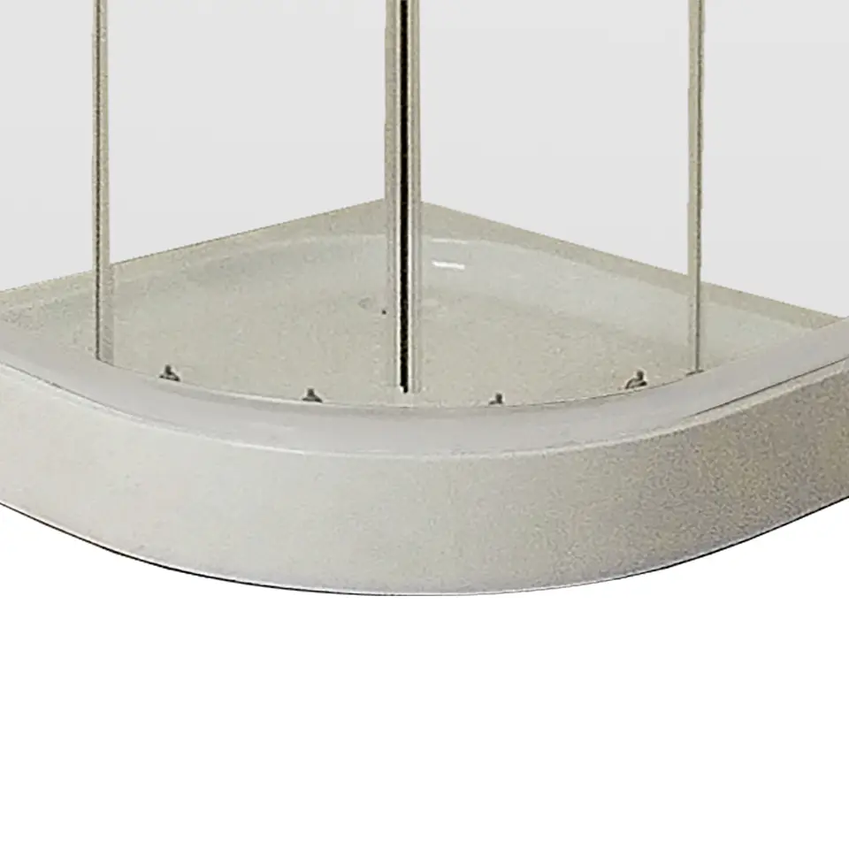 Cabina de Ducha shower Base Curva 80x80 cm 3