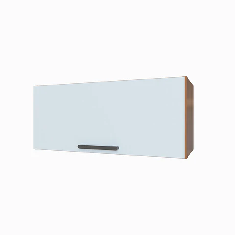 Muble Mural 1 puerta abatible 70x31x30 cm blanco Fika