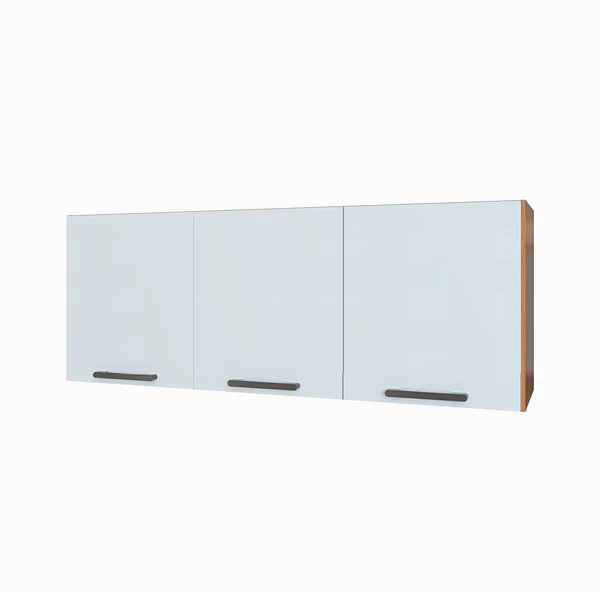 Mueble Mural 3 puertas 120x31x45 cm blanco Fika 1