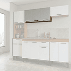 Muble Mural 3 puertas 120x45x31 cm blanco Fika- COPIAR 3