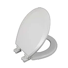 Asiento WC de Madera Elongado con bisagra plástica 3