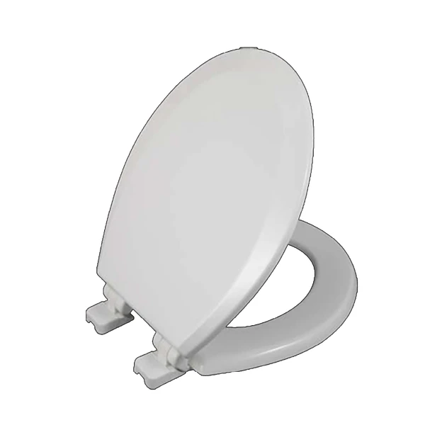 Asiento WC de Madera Elongado con bisagra plástica 3