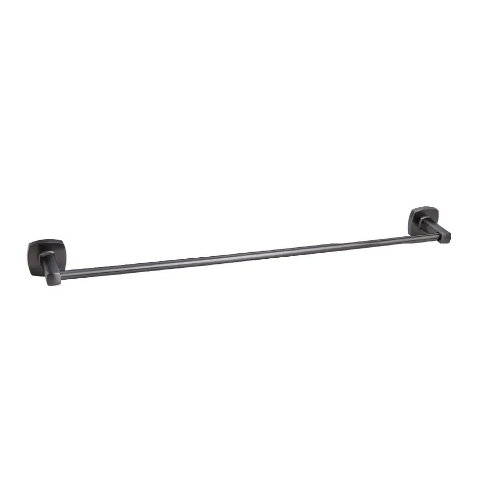 Toallero Barra 60 cm Gun metal Carín 1