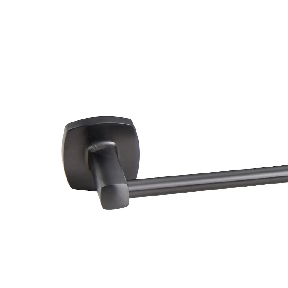 Toallero Barra 60 cm Gun metal Carín 2