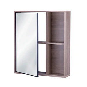 Mueble Botiquín con espejo 63x13x55 cm Fresno BR41