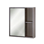 Mueble Botiquín con espejo 63x13x55 cm Gris Oak BR42 1
