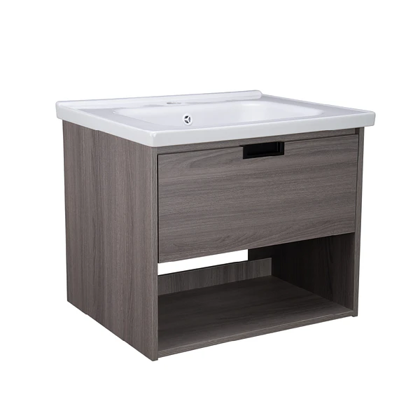 Mueble Vanitorio 60X45X45 cm Gris Oak BR42 Boras 1