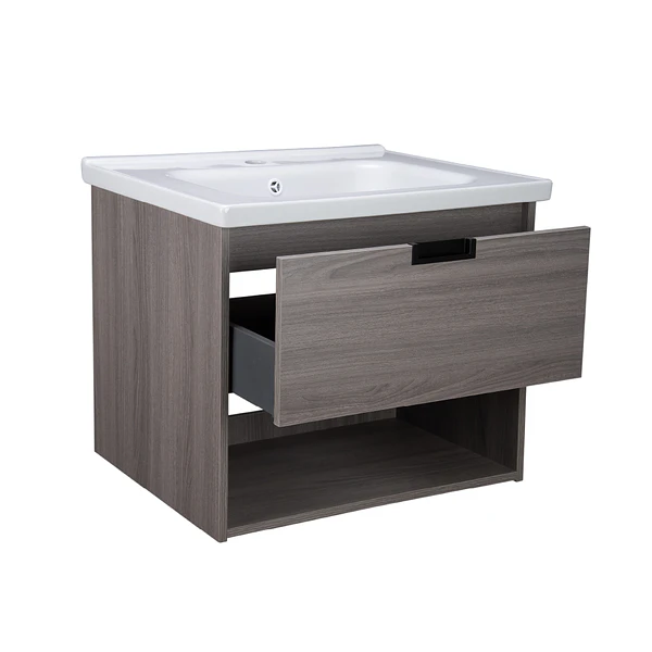 Mueble Vanitorio 60X45X45 cm Gris Oak BR42 Boras 2