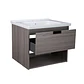 Mueble Vanitorio 60X45X45 cm Gris Oak BR42 Boras - Miniatura 2