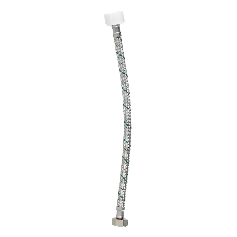 Llave angular con flexible HE HE 1/2