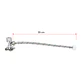 Llave angular con flexible HE HE 1/2