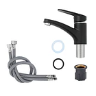 Monomando Lavamanos ABS Eko Plus Matte black 2