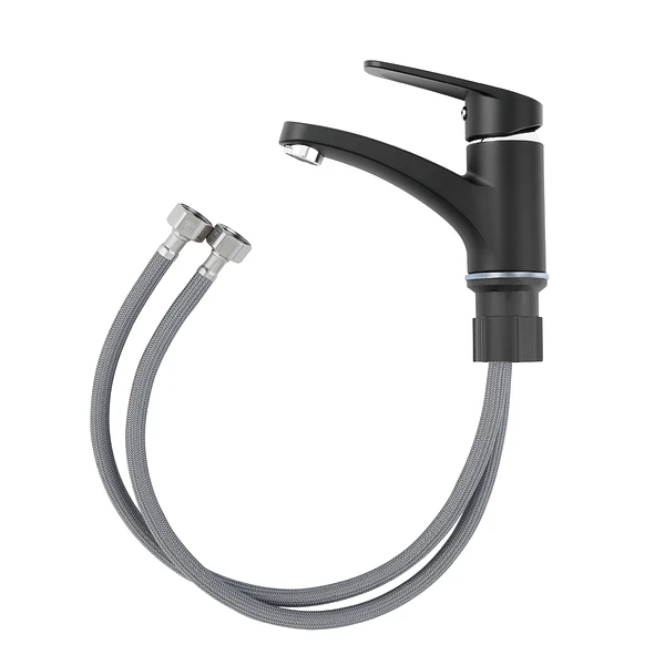 Monomando Lavamanos ABS Eko Plus Matte black 6