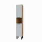 Mueble Torre despensa 2 puertas 35x200x31 cm Blanco Firenze - Miniatura 1