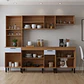 Mueble despensa 4 puertas 1 cajón 60x190x36 cm Blanco Firenze - Miniatura 4