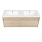 MUEBLE SIRI LOZA 120X45X45 BR40 2 CAJONES - Miniatura 2