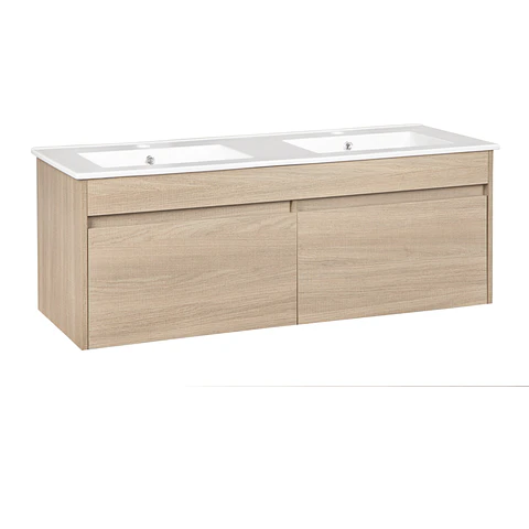 MUEBLE SIRI LOZA 120X45X45 BR40 2 CAJONES