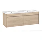 MUEBLE SIRI LOZA 120X45X45 BR40 2 CAJONES - Miniatura 1