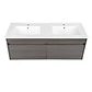 Mueble Vanitorio 120x45x45 cm Gris Oak Siri - Miniatura 2