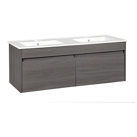 Mueble Vanitorio 120x45x45 cm Gris Oak Siri