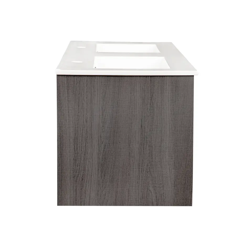 Mueble Vanitorio 120x45x45 cm Gris Oak Siri 4