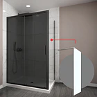 Mampara Side Panel 90 cms para Puerta Corredera 1