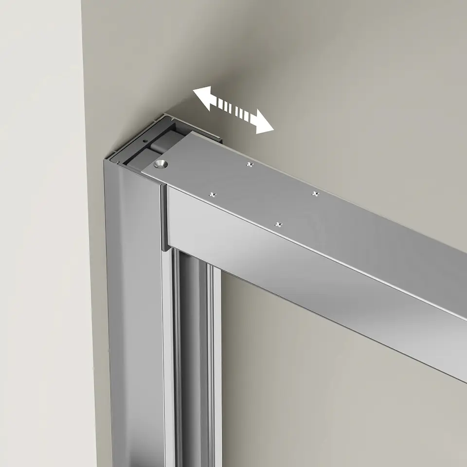 Mampara Corredera Frontal Doble 160x190 cm Light 4