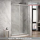 Mampara corredera frontal LIGHT 170X190 cm - Miniatura 1