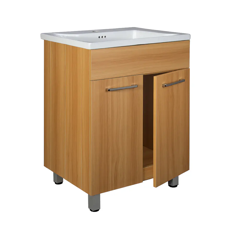 Mueble Vanitorio Abisko Fresno QuickFold 60,5x83,5x47,5 cm 2