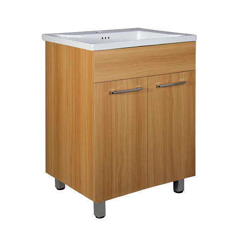 Mueble Vanitorio Abisko Fresno QuickFold 60,5x83,5x47,5 cm