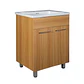 Mueble Vanitorio Abisko Fresno QuickFold 60,5x83,5x47,5 cm - Miniatura 1
