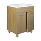 Mueble Vanitorio Abisko Nogal QuickFold 60,5x83,5x47,5 cm - Miniatura 2