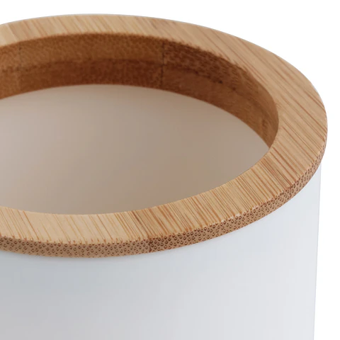 Vaso Bamboo Blanco
