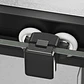 [PREVENTA] Mampara Corredera Frontal 150x190 cm Matte Black LIGHT - Miniatura 2