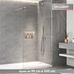 Mampara Frontal Fija 100 cms Light - Miniatura 1