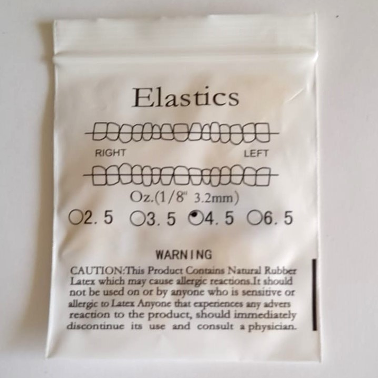 Elásticos de Ortodoncia - Chipmunk 4