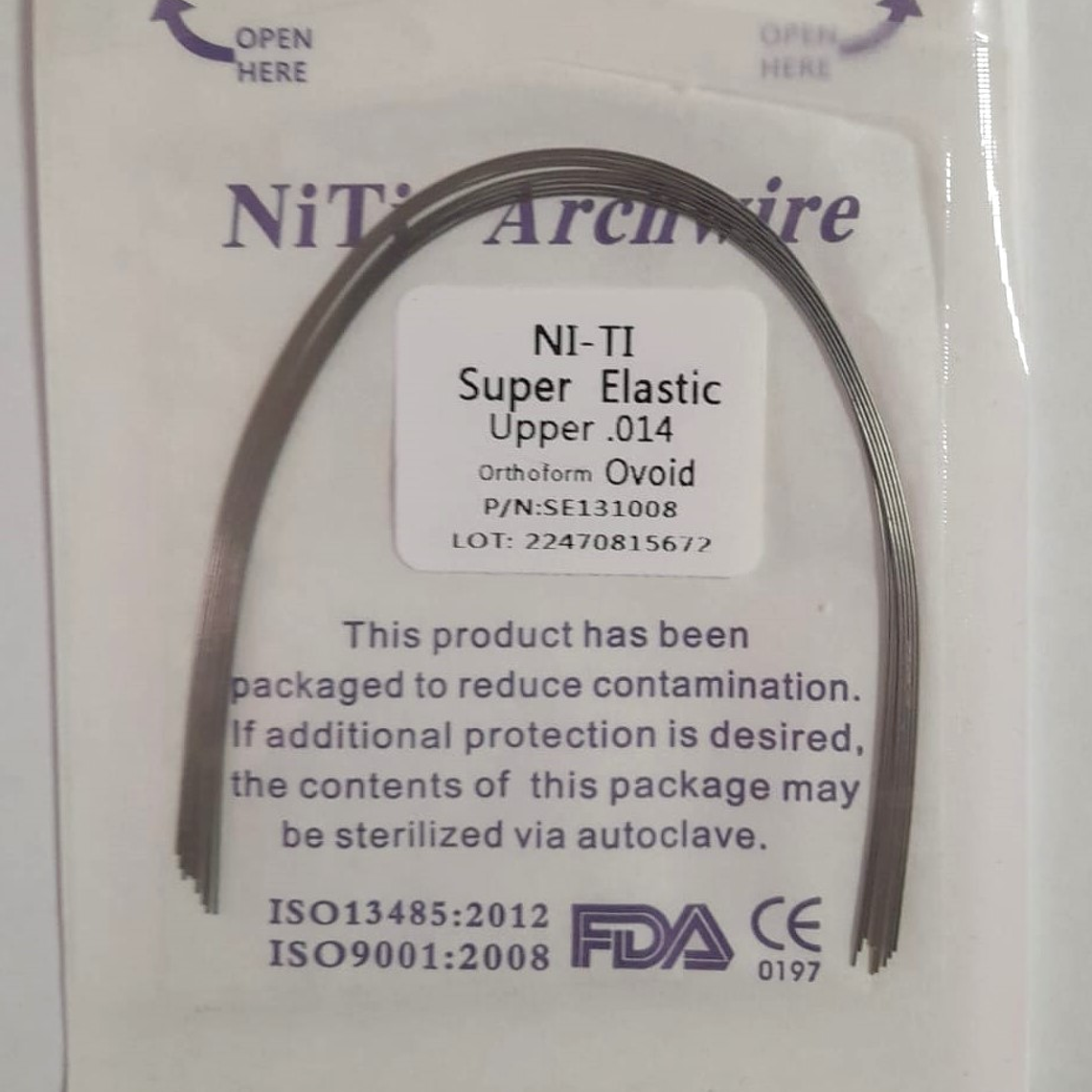 Arcos De Niti 0.014 Super Elastic -Ovoid  4