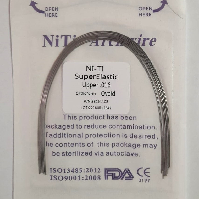 Arcos De Niti 0.016 Super Elastic -Ovoid  4