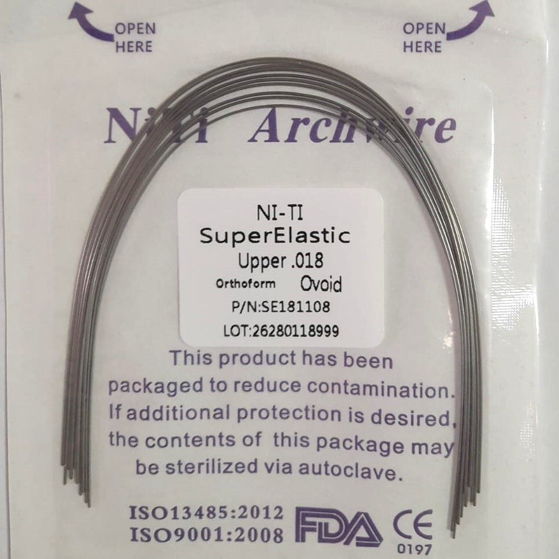 Arcos De Niti 0.018 Super Elastic -Ovoid  4