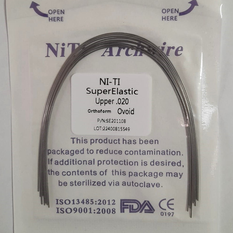 Arcos De Niti 0.020 Super Elastic -Ovoid  4