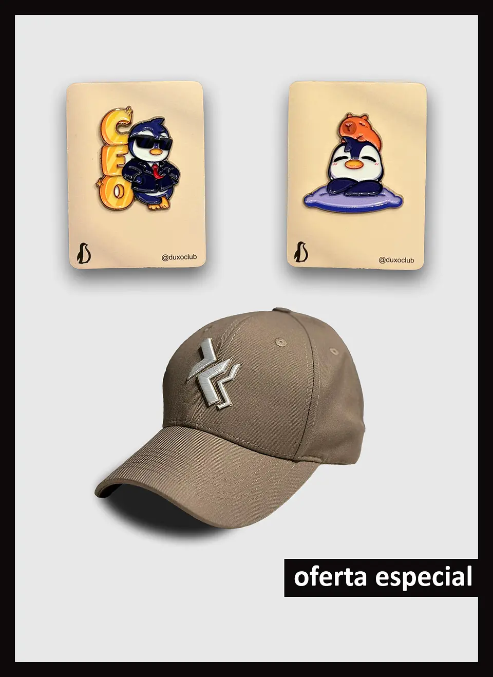 Combo Pines + Gorro Beige X Design 1
