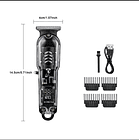 Cortadora de Pelo Eléctrica con Cuerpo Transparente Profesional y Multifuncional 1