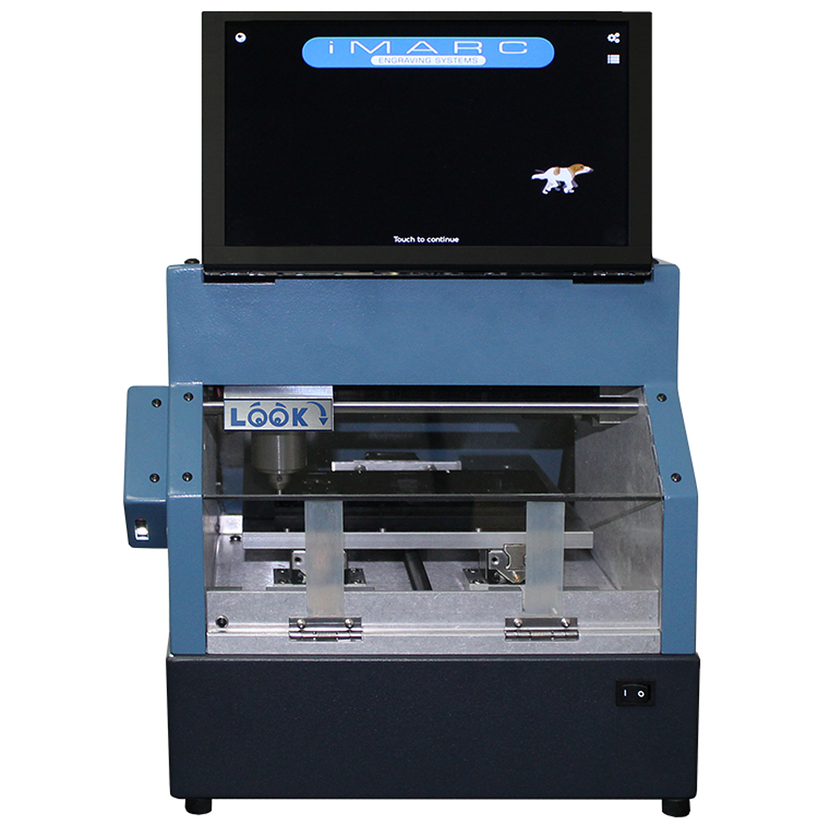 MAQUINA GRABADORA TACTIL DE PLACAS DE IDENTIFICACION MASCOTAS