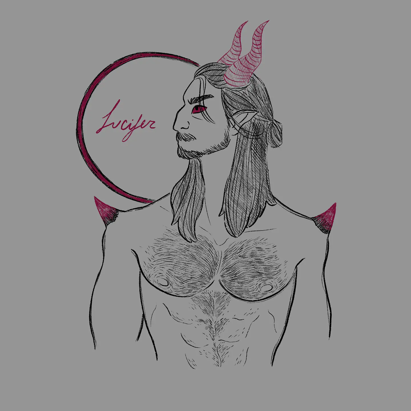 Lucifer Cap with Chains 14