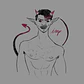 Imp Beanie with Chains - thumbnail 7