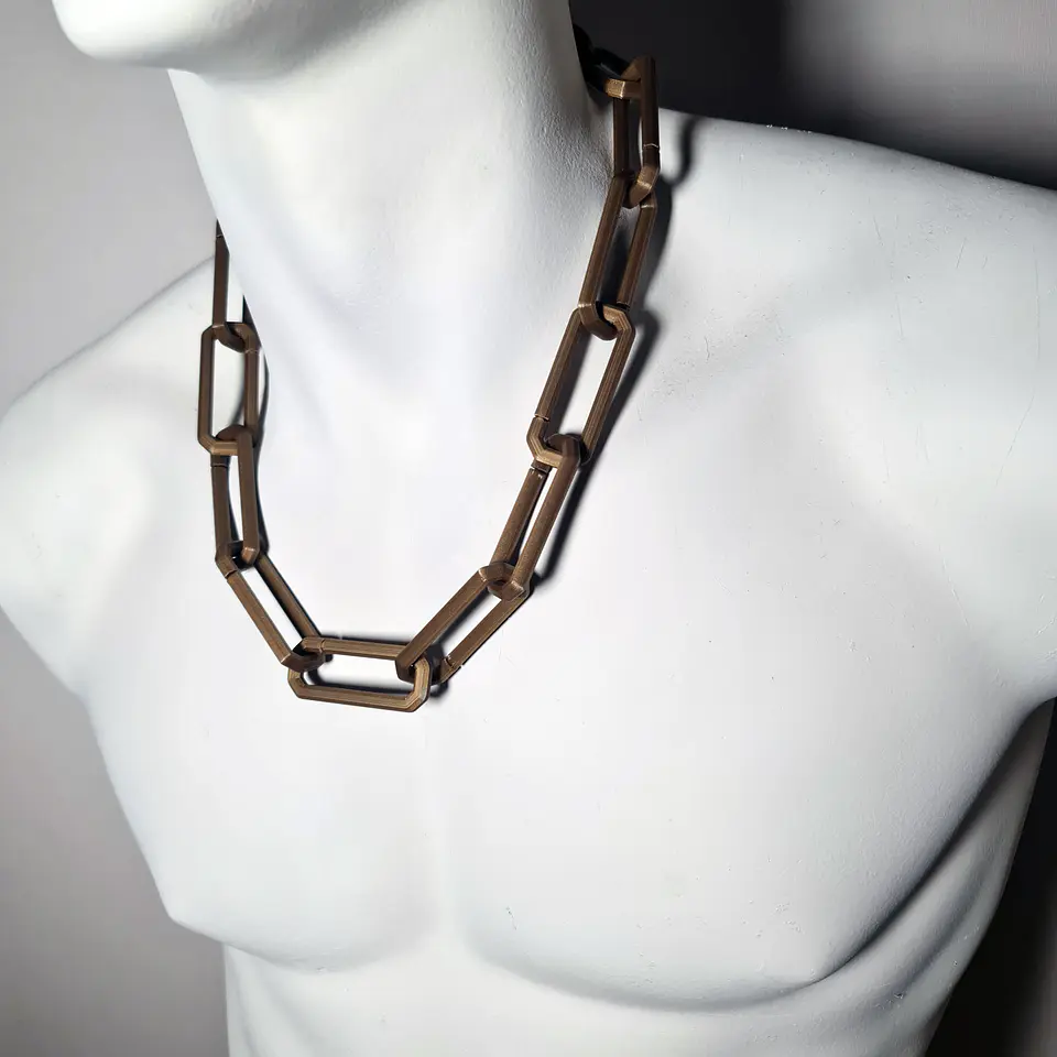 Cadena Simple Grande 8