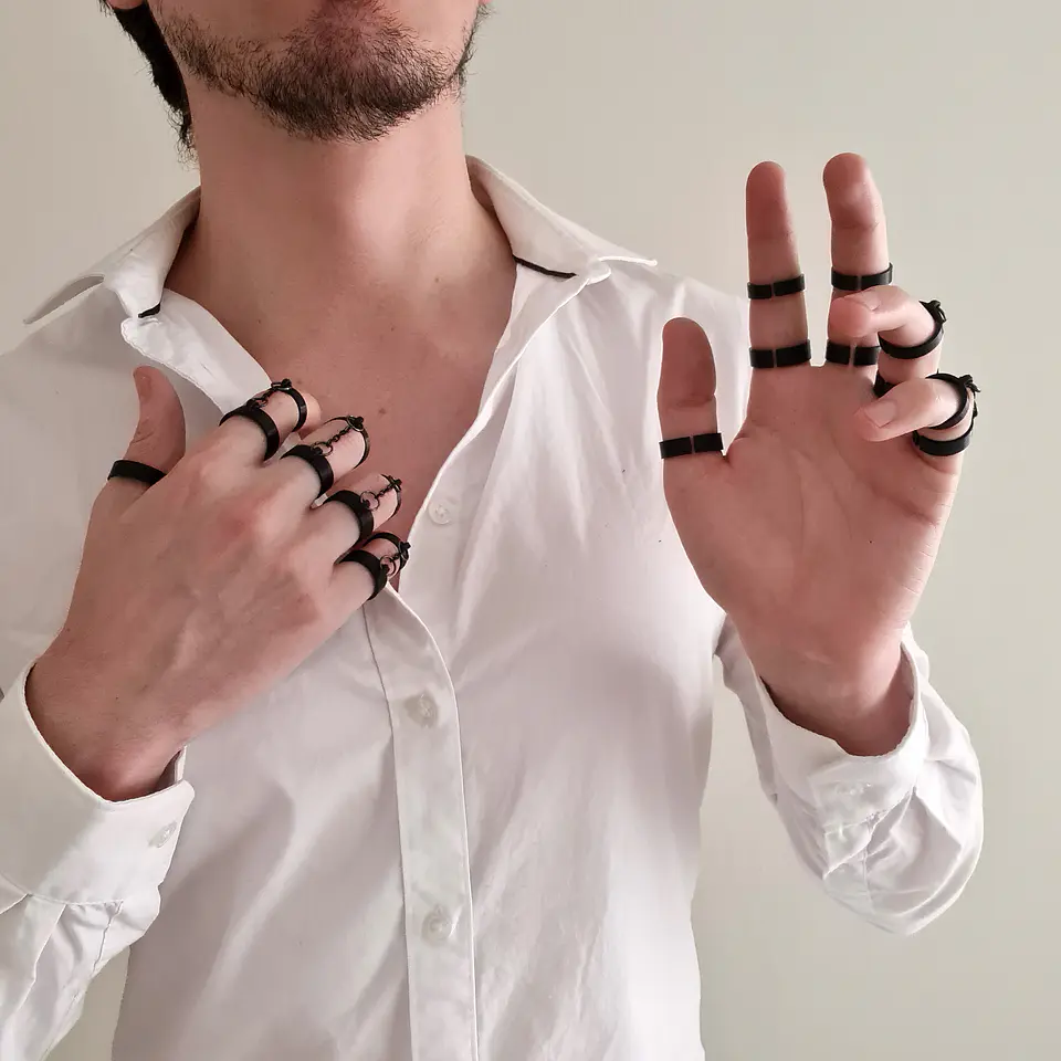 Anillos con Cadena 4