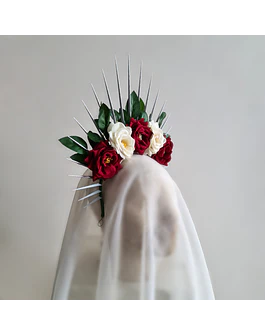 Headpiece Reina Rosa