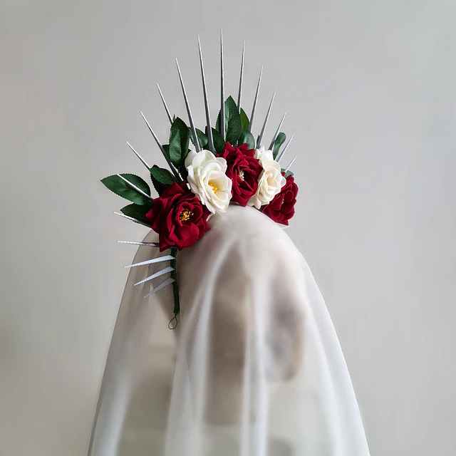 Headpiece Reina Rosa